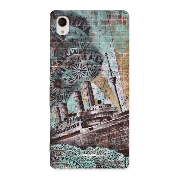 Ship Art Back Case for Sony Xperia M4