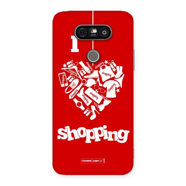 Shopaholic Shopping Love Back Case for LG G5