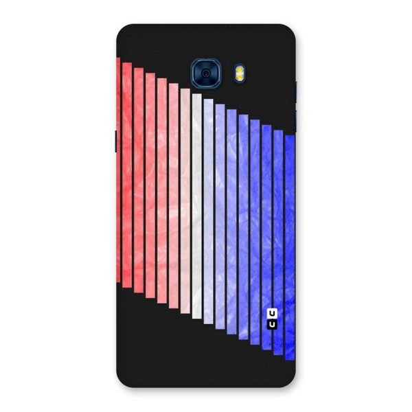 Simple Bars Back Case for Galaxy C7 Pro