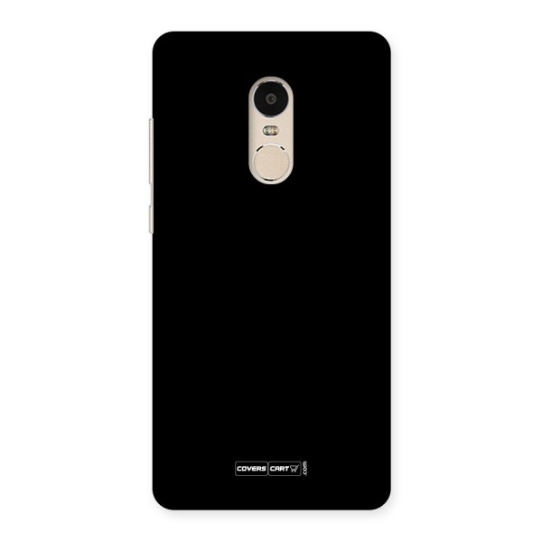 Simple Black Back Case for Xiaomi Redmi Note 4