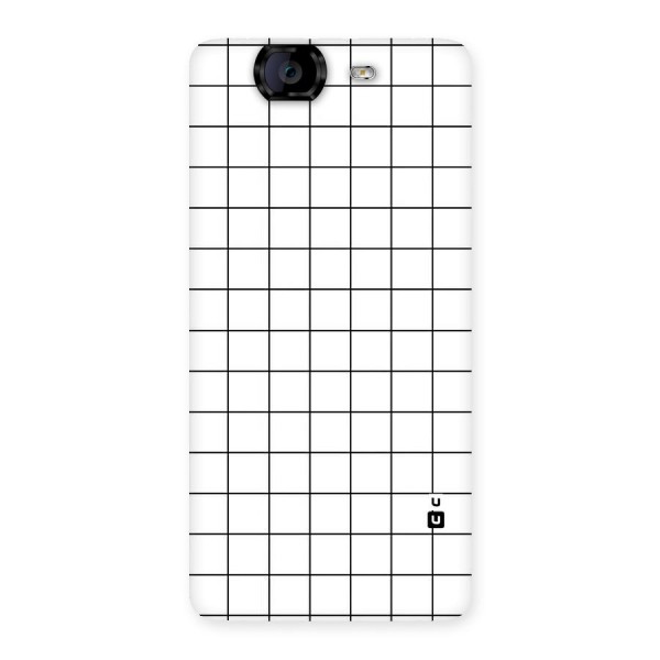 Simple Checks Back Case for Canvas Knight A350