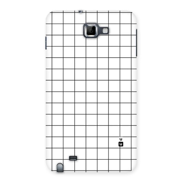 Simple Checks Back Case for Galaxy Note