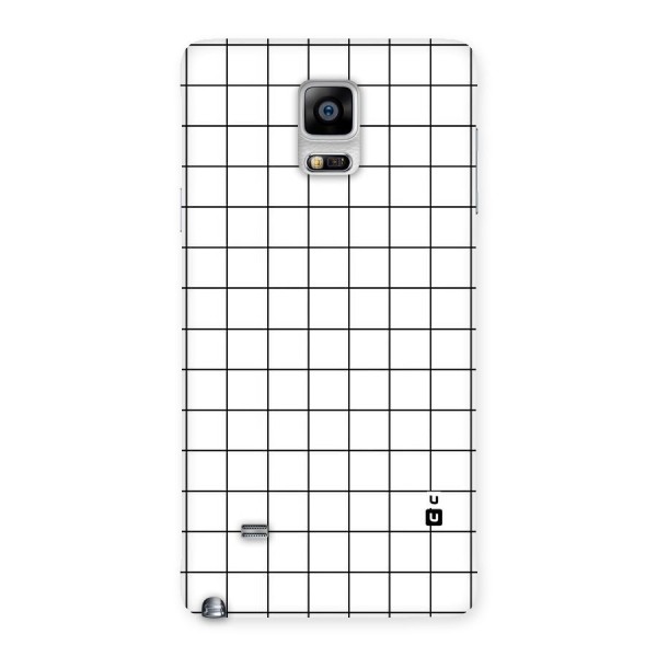 Simple Checks Back Case for Galaxy Note 4