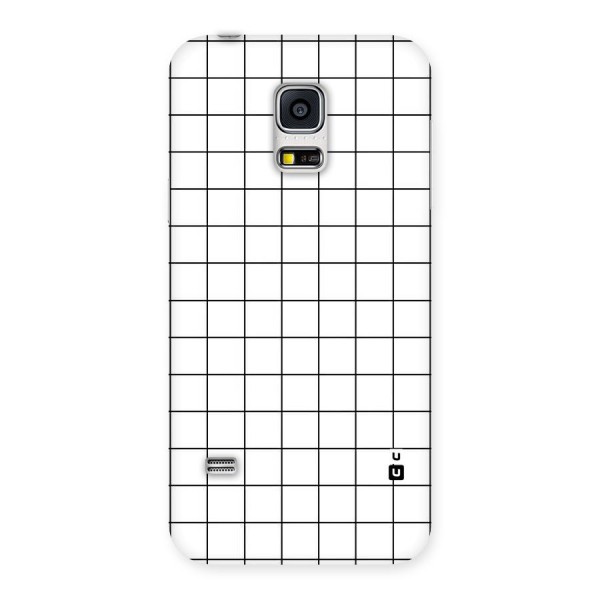 Simple Checks Back Case for Galaxy S5 Mini