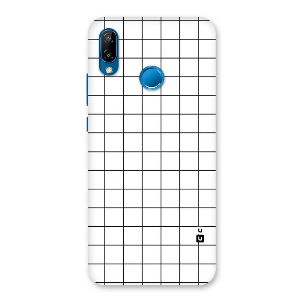 Simple Checks Back Case for Huawei P20 Lite