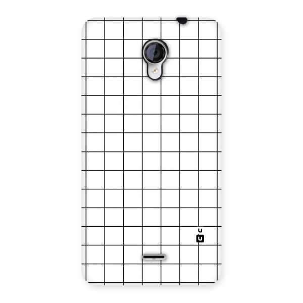 Simple Checks Back Case for Micromax Unite 2 A106