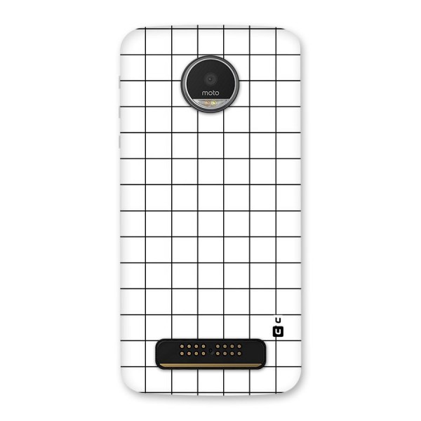 Simple Checks Back Case for Moto Z Play