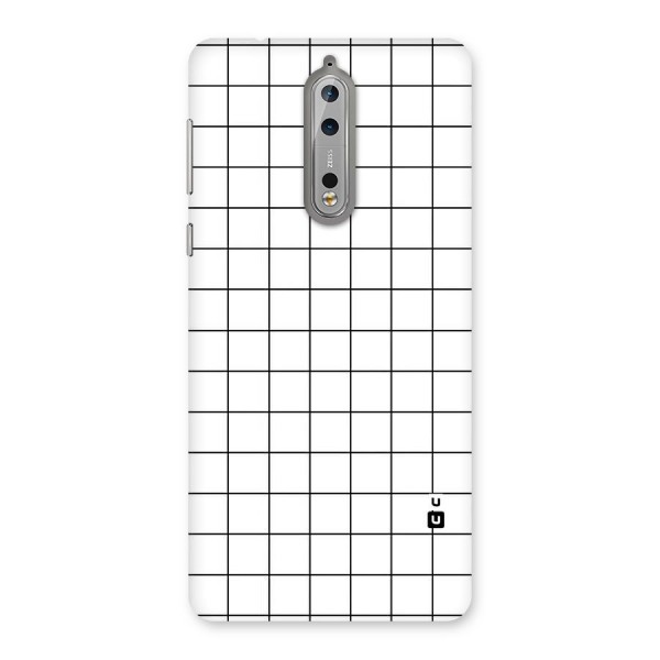 Simple Checks Back Case for Nokia 8