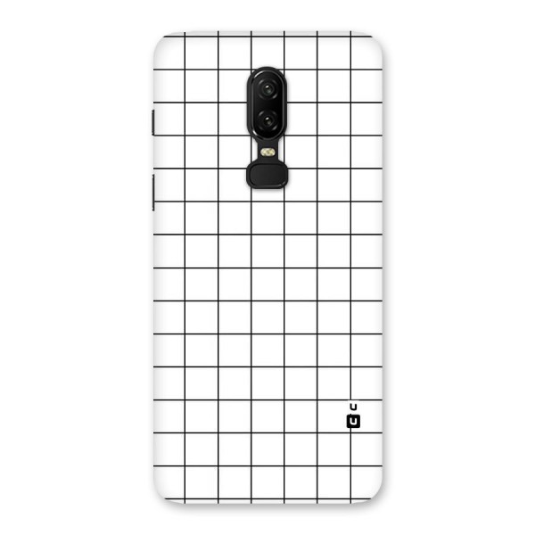 Simple Checks Back Case for OnePlus 6