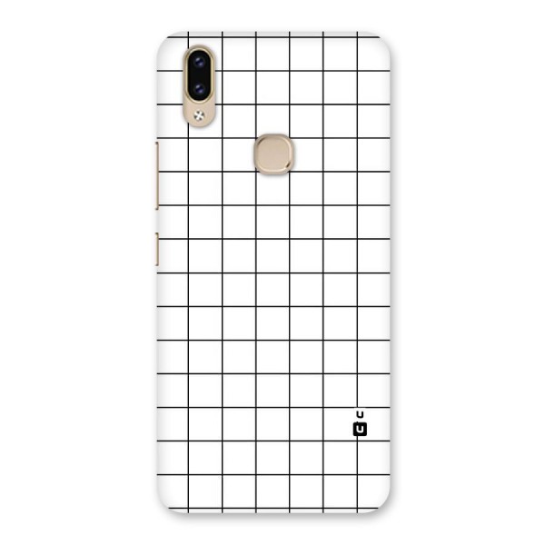 Simple Checks Back Case for Vivo V9