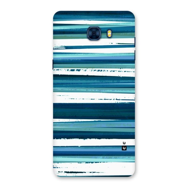 Simple Soothing Lines Back Case for Galaxy C7 Pro