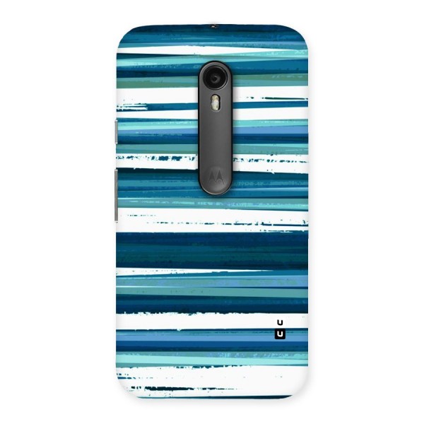 Simple Soothing Lines Back Case for Moto G3