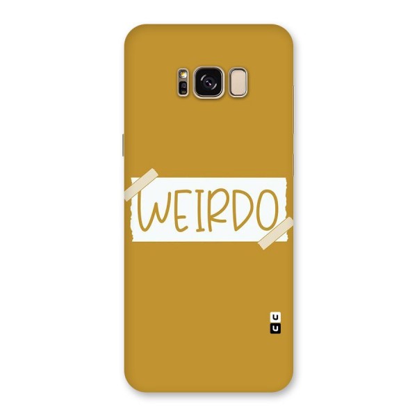 Simple Weirdo Back Case for Galaxy S8 Plus