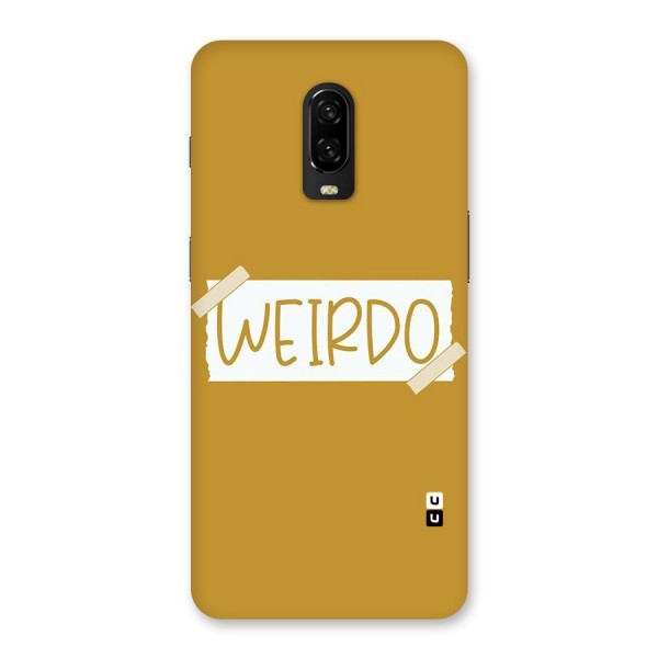 Simple Weirdo Back Case for OnePlus 6T