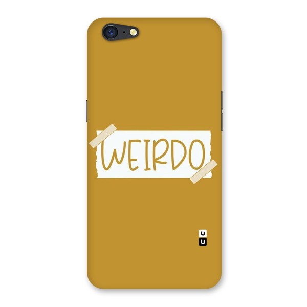 Simple Weirdo Back Case for Oppo A71