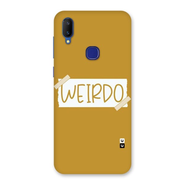 Simple Weirdo Back Case for Vivo V11