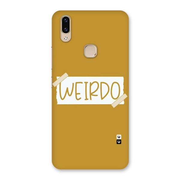 Simple Weirdo Back Case for Vivo V9