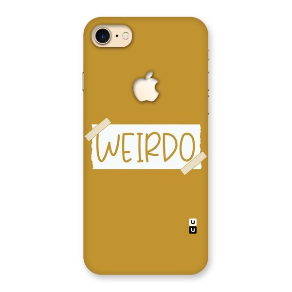 Simple Weirdo Back Case for iPhone 7 Apple Cut