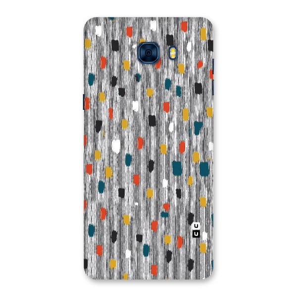 Single Paint Pattern Back Case for Galaxy C7 Pro