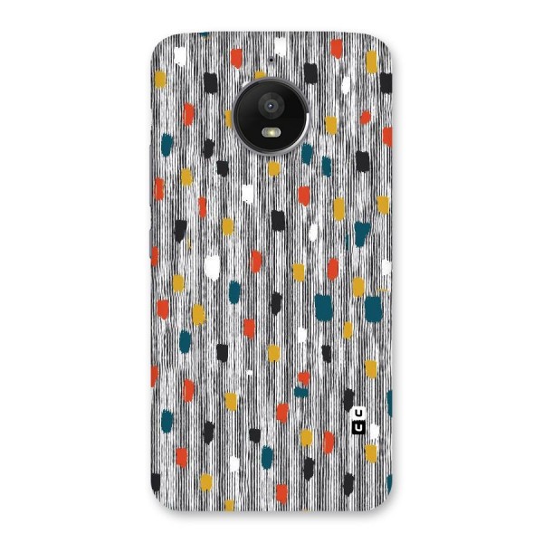 Single Paint Pattern Back Case for Moto E4 Plus