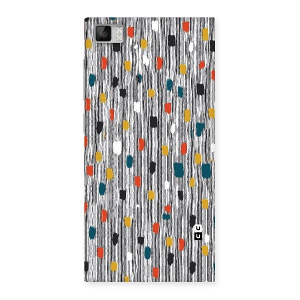 Single Paint Pattern Back Case for Xiaomi Mi3