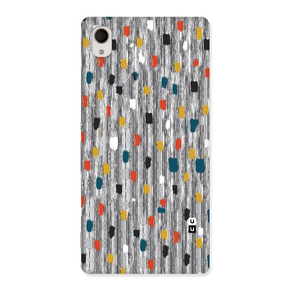 Single Paint Pattern Back Case for Xperia M4 Aqua