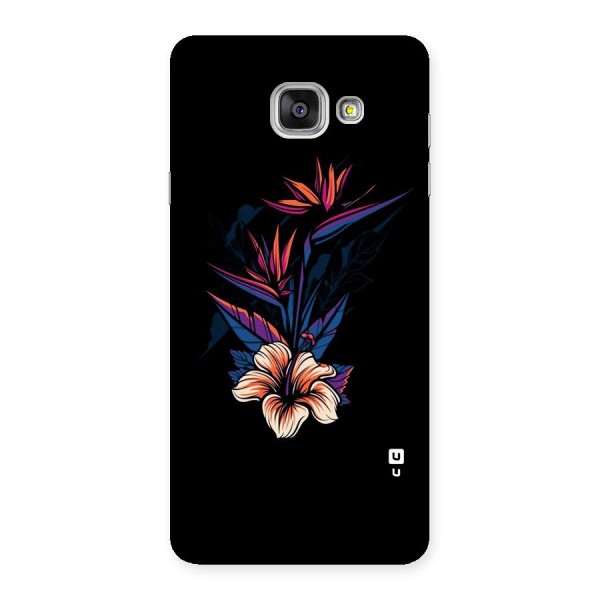 Single Painted Flower Back Case for Galaxy A7 2016