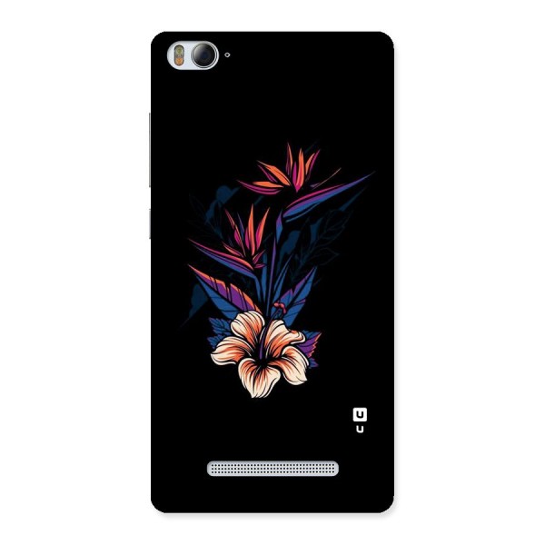 Single Painted Flower Back Case for Xiaomi Mi4i