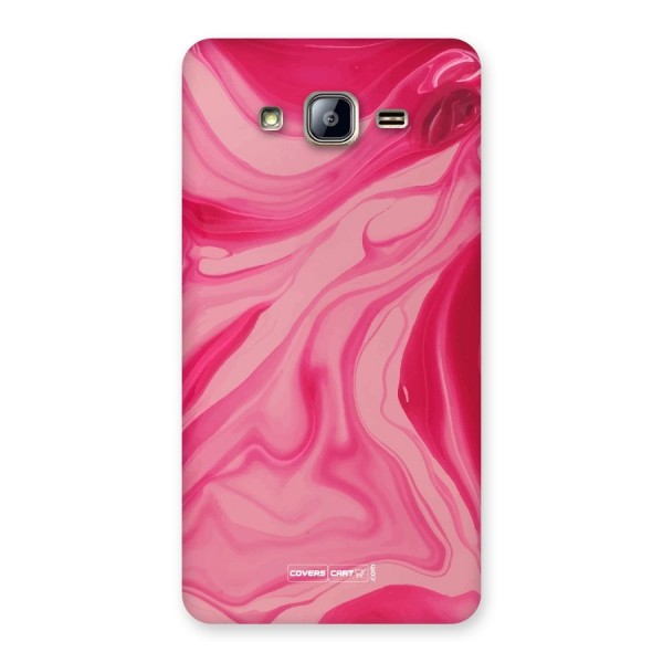 Sizzling Pink Marble Texture Back Case for Galaxy On5