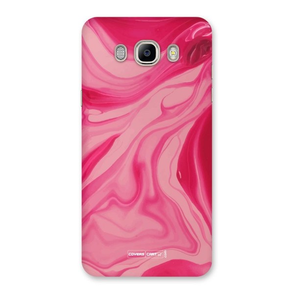 Sizzling Pink Marble Texture Back Case for Galaxy On8