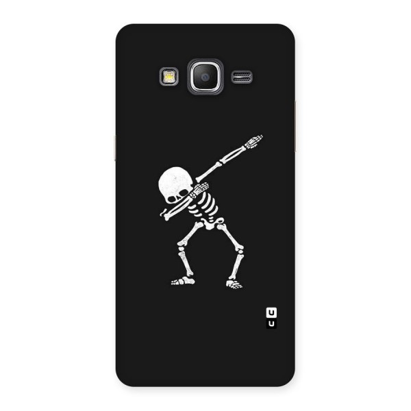 Skeleton Dab White Back Case for Galaxy Grand Prime