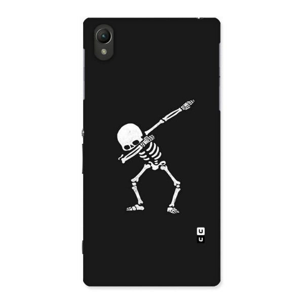 Skeleton Dab White Back Case for Sony Xperia Z1