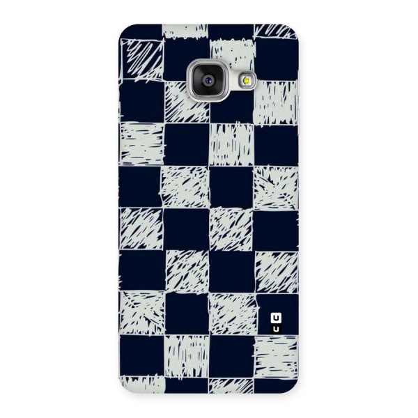 Sketchy Check Design Back Case for Galaxy A3 2016