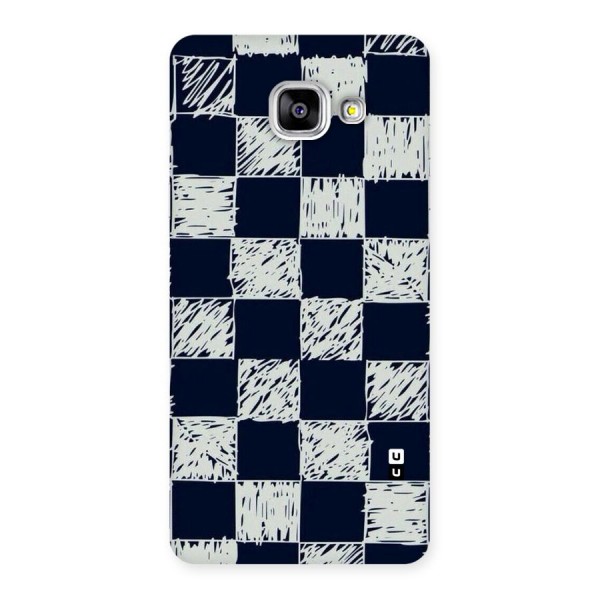 Sketchy Check Design Back Case for Galaxy A5 2016