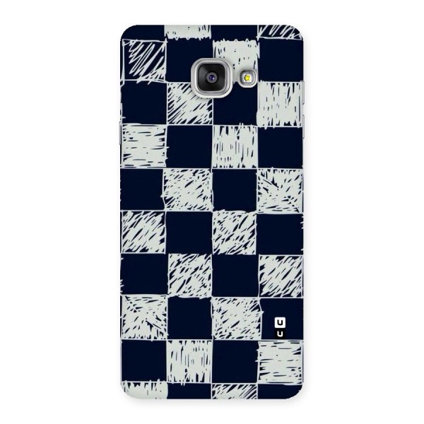 Sketchy Check Design Back Case for Galaxy A7 2016