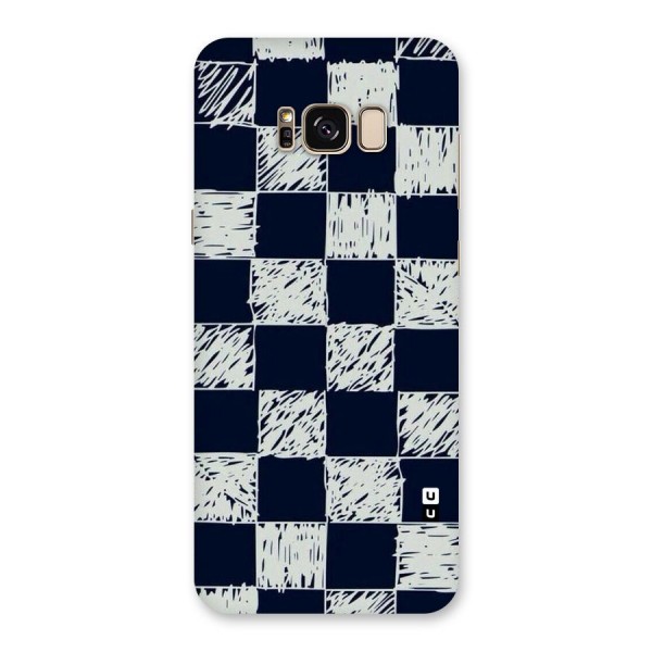 Sketchy Check Design Back Case for Galaxy S8 Plus