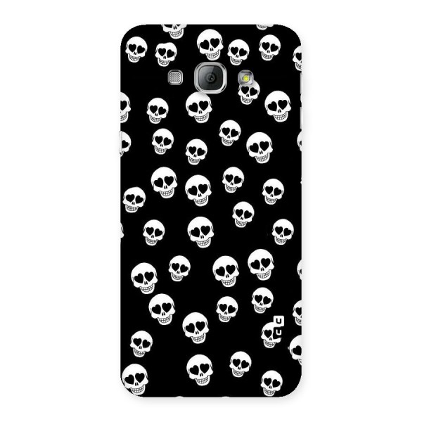 Skull Heart Back Case for Galaxy A8