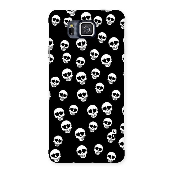 Skull Heart Back Case for Galaxy Alpha