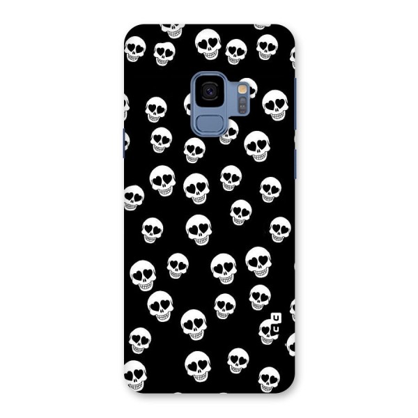 Skull Heart Back Case for Galaxy S9