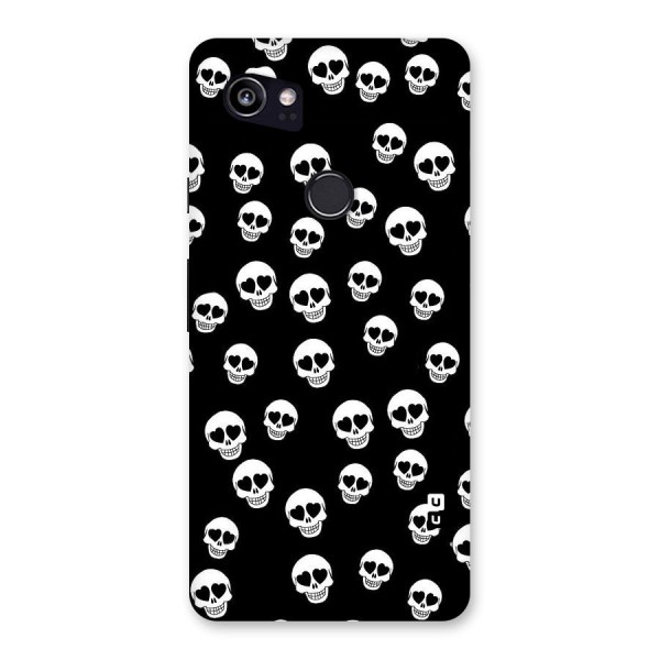 Skull Heart Back Case for Google Pixel 2 XL