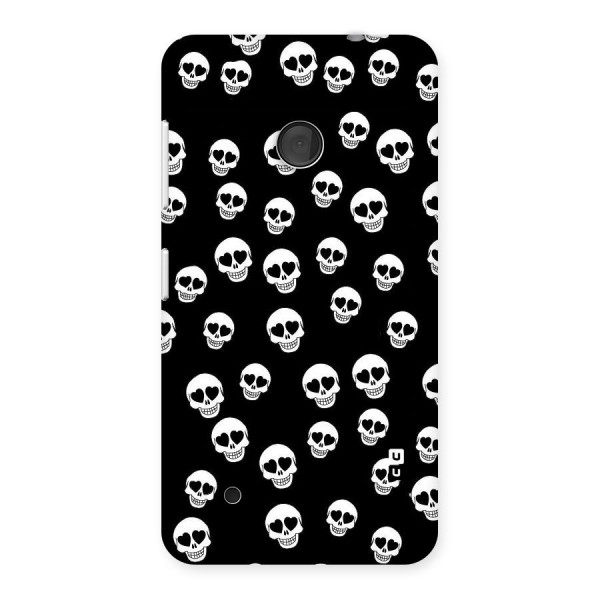 Skull Heart Back Case for Lumia 530