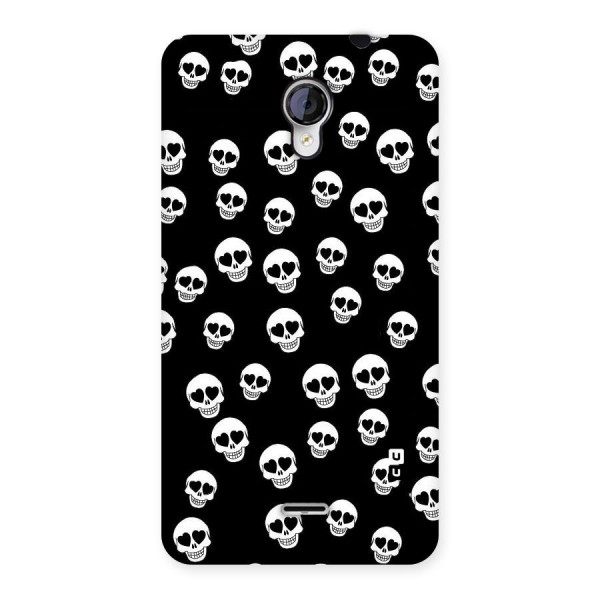 Skull Heart Back Case for Micromax Unite 2 A106