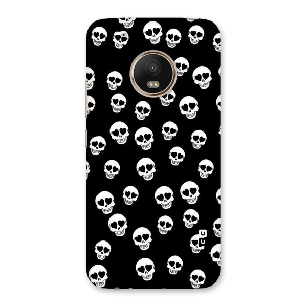 Skull Heart Back Case for Moto G5 Plus