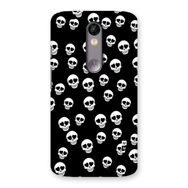 Skull Heart Back Case for Moto X Force