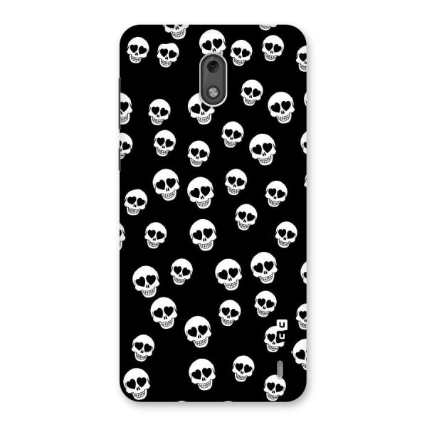 Skull Heart Back Case for Nokia 2