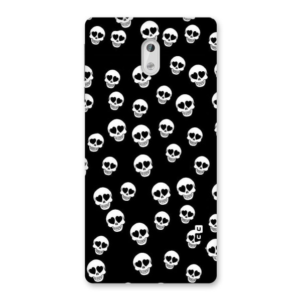 Skull Heart Back Case for Nokia 3