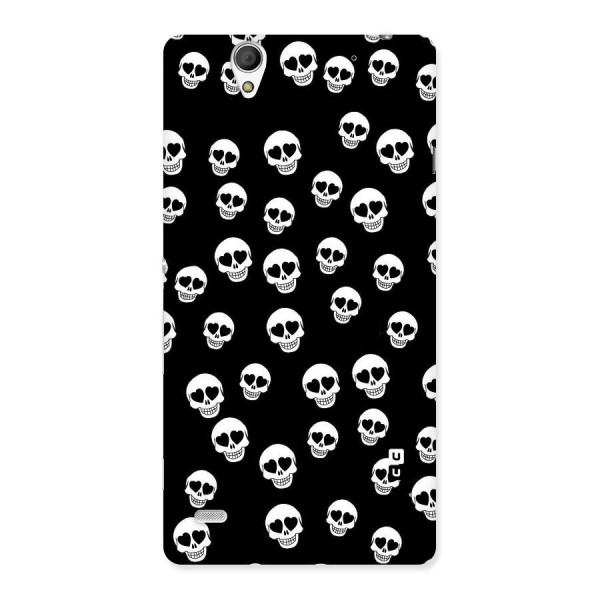 Skull Heart Back Case for Sony Xperia C4