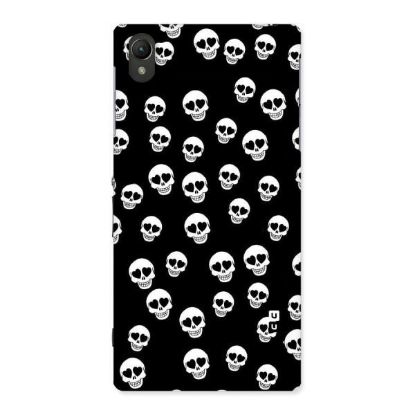 Skull Heart Back Case for Sony Xperia Z1