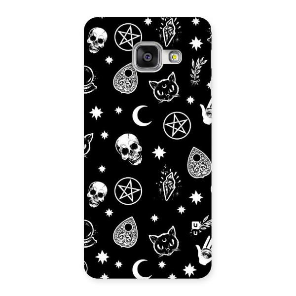 Skull Moon Design Back Case for Galaxy A3 2016