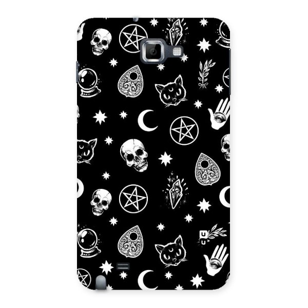 Skull Moon Design Back Case for Galaxy Note